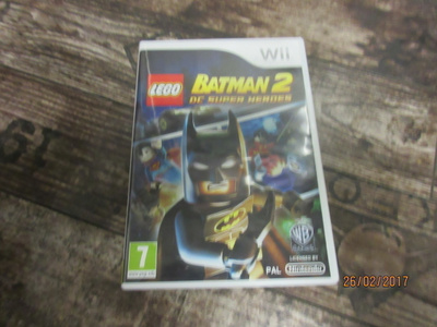 Wii Lego Batman 2 - DC Super Heroes CIB
