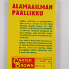 Carter Brown : Alamaailman päällikkö - pikkukuva 2