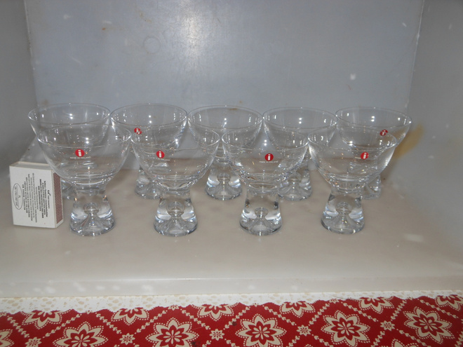 IITTALA WIRKKALA TAPIO COCTAIL LASI 9 KPL