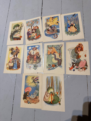 Tove Jansson postikortteja