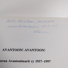 Avantoon! Avantoon! : Turun avantouimarit ry 1957-1997 - ... - pikkukuva 3