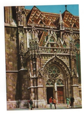 Unkari, Budapest. Matthias church. Kirkko?
