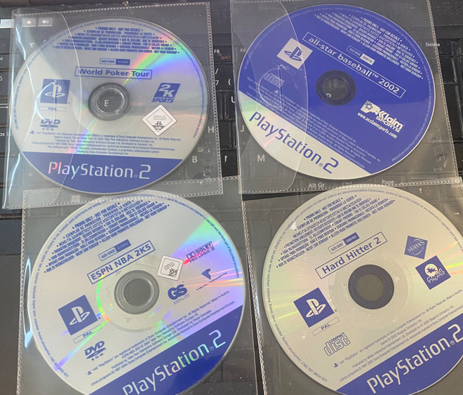 Baseball, Poker, Hard Hitter, NBA PS2-promot