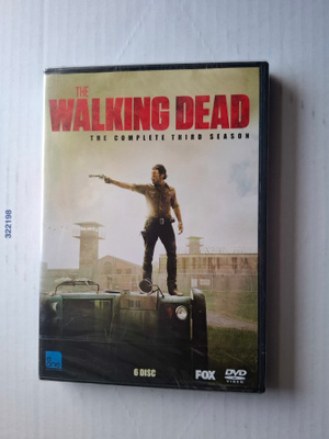 THE WALKING DEAD THE COMPLETE THIRD SEASON DVD