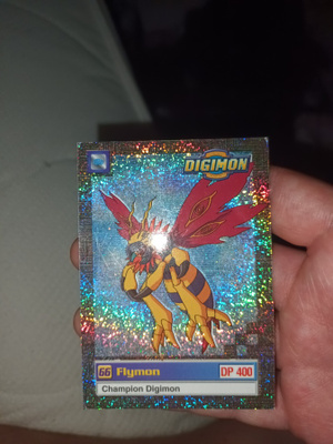 Upper Deck Digimon "Flymon" #8/32 Series 2 Single Card Holo