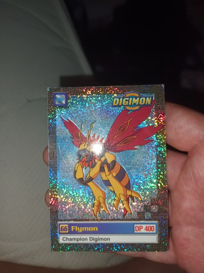 Upper Deck Digimon "Flymon" #8/32 Series 2 Single Card Holo