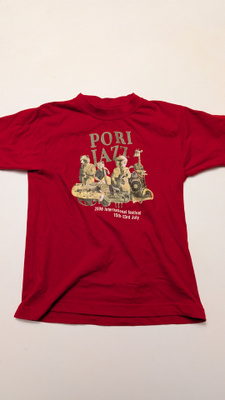 Lasten Pori Jazz t-paita 2006.Koko 110/120.