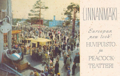 LINNANMÄKI HUVIPUISTO JA PEACOCK TEATTERI KULKENUT