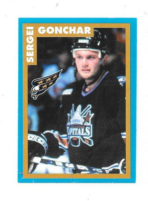 1999-00 NHL Panini #344 Sergei Gonchar Washington Capitals