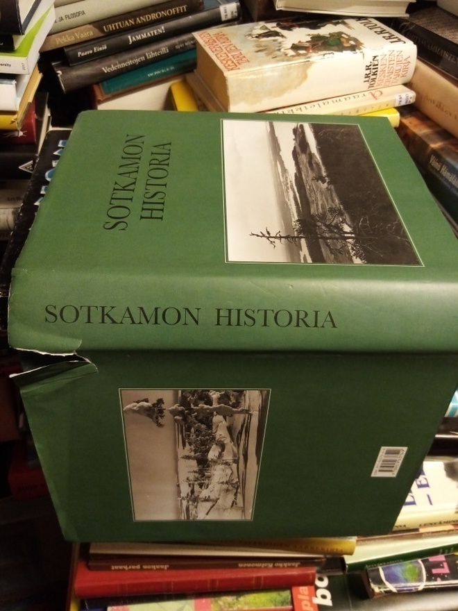 Wilmi : SOTKAMON HISTORIA ( 1 p. 1997 ) Sis.postikulut
