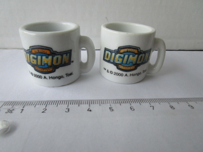 Keraamiset Digimon minimukit, 2 kpl