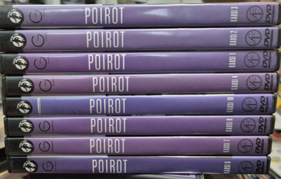 Poirot Kausia 8Kpl -DVD
