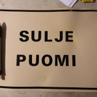 Kyltti SULJE PUOMI & TYHJÄ - pikkukuva 2