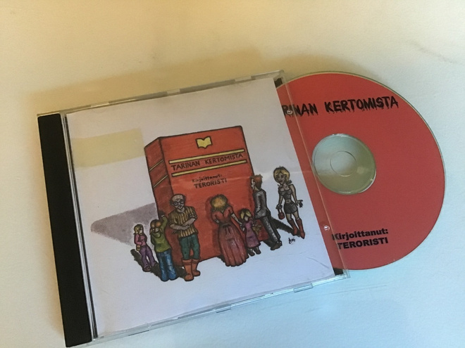 Teroristi . Tarinan kertomista CDr suomirap