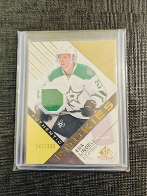 Esa Lindell - 16-17 SP Game-Used Rookies Jersey /399