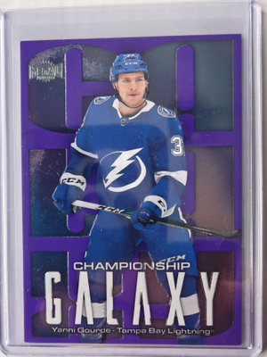 Yanni Gourde 2025-26 Skybox Metal Universe Championship Gala