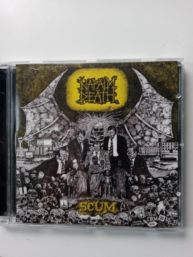CD+DVD Napalm Death – Scum (DualDisc) Sis.postikulut