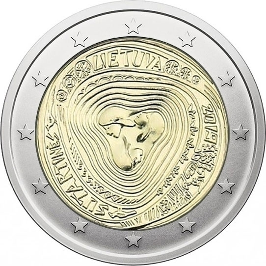 ** LIETTUA 2€ 2019 Sutartines pillerissä **
