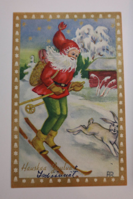 Joulukortti vintage