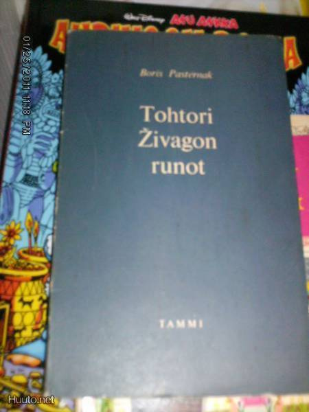 Pasternak : Tohtori Zivagon runot ( 1p.1958 ) Sis.postikulut