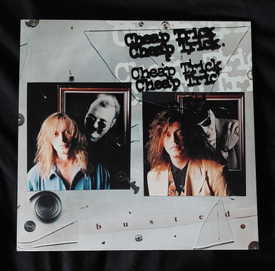 Cheap Trick : LP Busted (1990) Huippu!