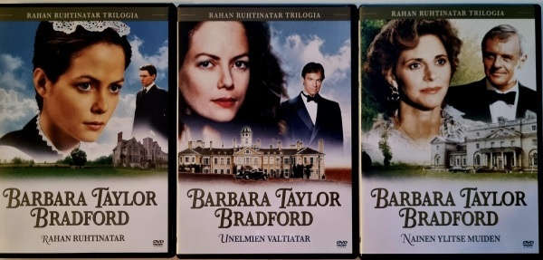 DVD: Barbara Taylor Bradford : Rahan ruhtinatar Trilogia