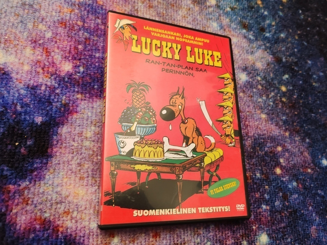 Lucky Luke Ran-Tan-Plan Saa Perinnön (DVD)