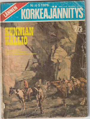 Lännen korkeajännitys 5 1976 : Kunnian kallio