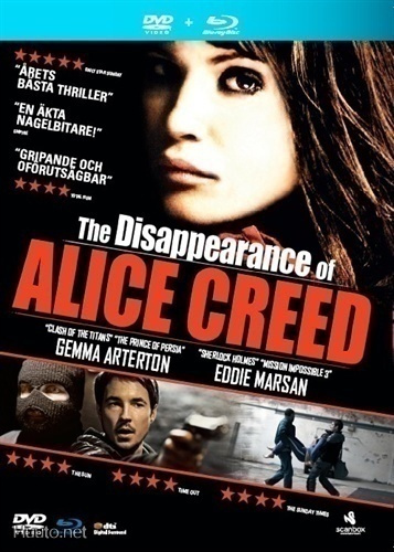 The Disappearance Of Alice Creed  -  (Blu-Ray + DVD)