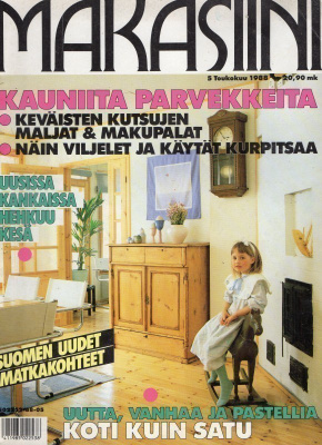 Makasiini n:o 5 1988 Helsinki. Sonkajärvi. Oulu. Rantasalmi.