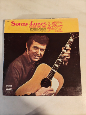 LP Sonny James/roses and red
