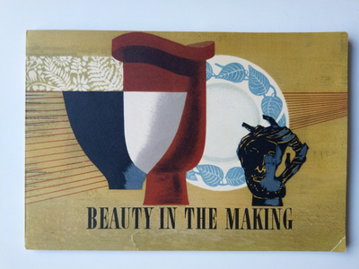 Gösta Sandström Beauty in the making - Gustavsberg 1947
