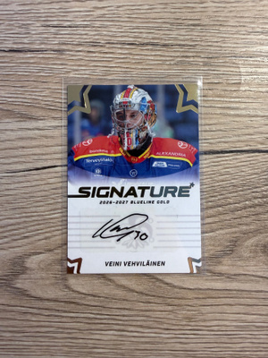 Blueline 26-27 Signature gold Vehviläinen Jokerit