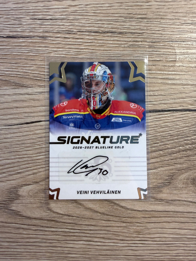 Blueline 26-27 Signature gold Vehviläinen Jokerit