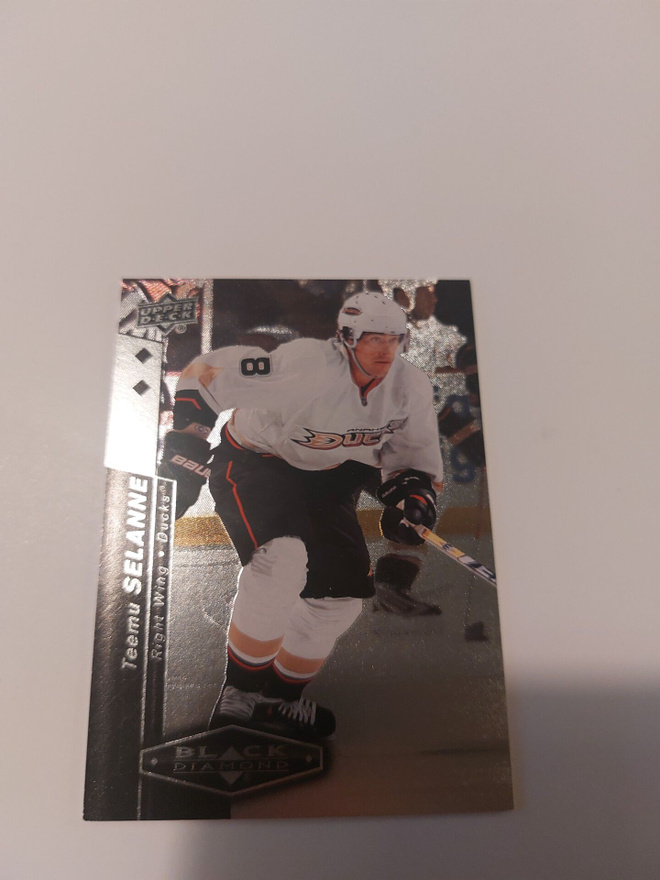 2010-11 Black Diamond #119 Teemu Selänne
