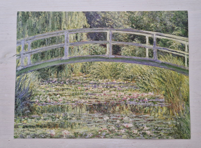 Claude Monet – Lummelampi -juliste