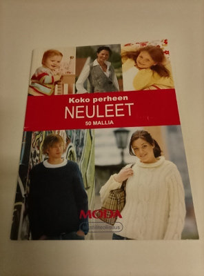 Moda : Koko perheen neuleet - 50 mallia