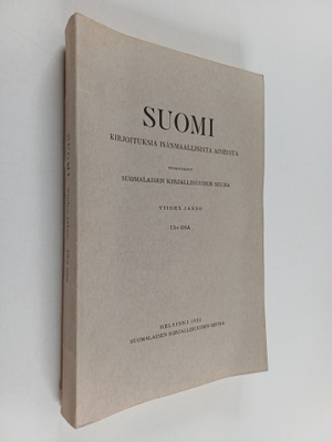 Suomi : kirjoituksia isänmaallisista aineista - 5. jakso,...