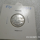 50 penniä 1908 kulkematon komee kl 7-8 rahakehyksssä - pikkukuva 3