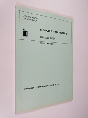 Historian maailma 6 : Opiskeluosa