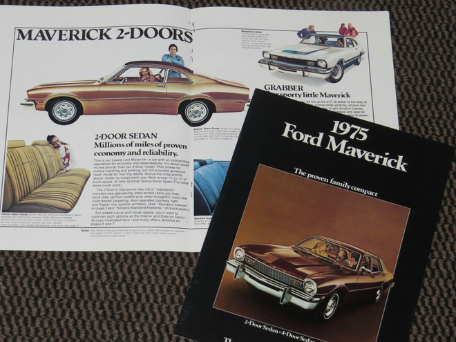 1975 Ford Maverick esite - KUIN UUSI - Grabber