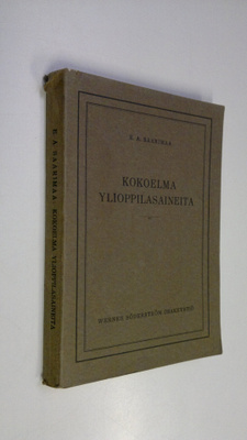 E. A. (julk.) Saarimaa : Kokoelma ylioppilasaineita