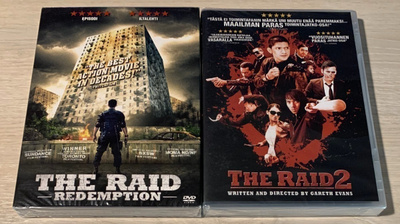 Raid 1&2 (2DVD) Gareth Evans & Iko Uwais (UUSI)