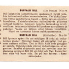 Purkkakuva Hellas BUFFALO BILL n:o 78 Purukumikuva. - pikkukuva 2