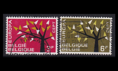 Belgia 1282-3 o Europa (1962)