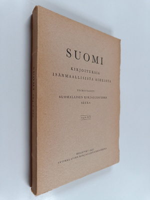 Suomi : kirjoituksia isänmaallisista aineista 104. osa