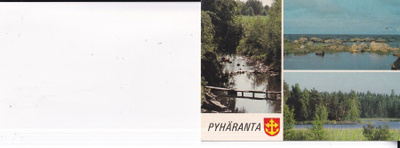 Pyhäranta, vaakuna, sommitelmakortti b699