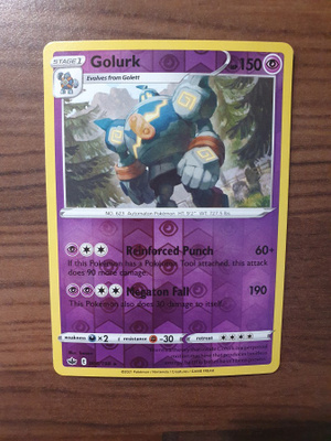 Pokemon Golurk 066/198 Reverse holo Rare