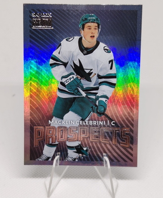 2024-25 Skybox Metal Universe Prospect Macklin Celebrini Roo