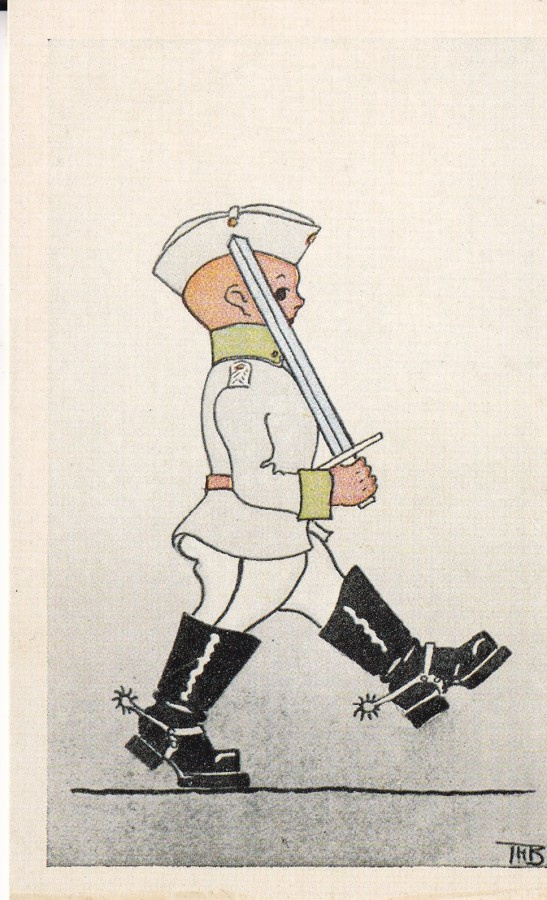 Sotilas marssii ,  Theodor Henrik Bruun vuodelta 1920  b220